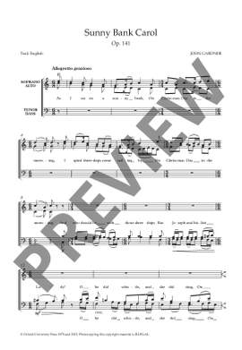 Gardner, John: Sunny Bank Carol