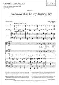 John Gardner: Tomorrow shall be my dancing day