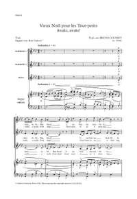 Gousset, Bruno: Vieux Noël pour les Tout-petits (Awake, awake!)
