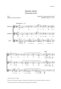 Grau, Alberto: Ananay, nanay (Christmas Carol)