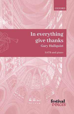 Hallquist, Gary: In everything give thanks