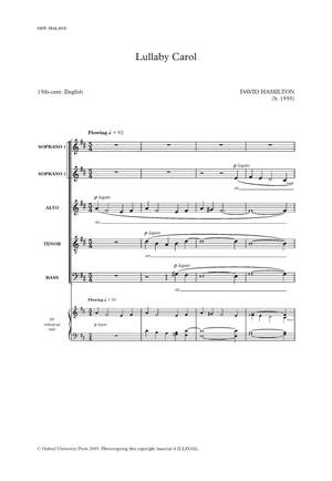 Hamilton, David: Lullaby Carol
