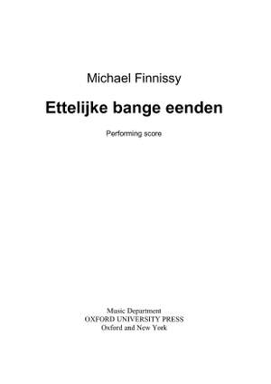Finnissy, Michael: Ettelijke bange eenden