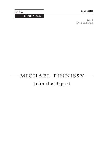 Finnissy, Michael: John the Baptist