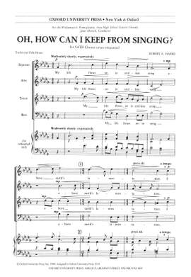 Harris, Robert A.: Oh, how can I keep from singing?