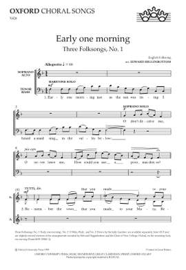 Higginbottom, Edward: Early one morning