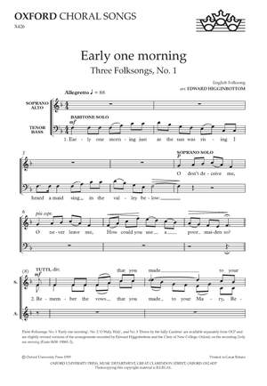 Higginbottom, Edward: Early one morning