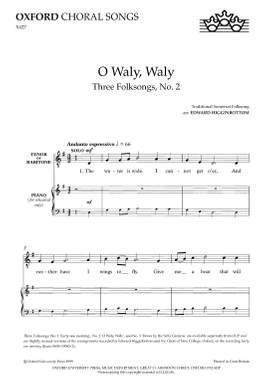 Higginbottom, Edward: O waly, waly