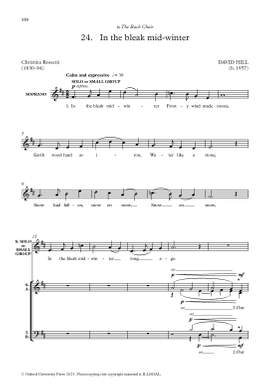 Hill, David: In the bleak mid-winter