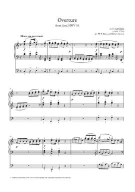 Handel, G. F.: Overture from Saul