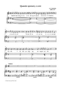 Handel, George Frideric and Harris, Ellen T.: Quando sperasti, o core, HWV [153b]