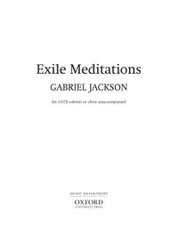 Jackson, Gabriel: Exile Meditations