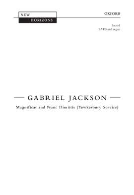 Jackson, Gabriel: Magnificat and Nunc Dimittis (Tewkesbury Service)