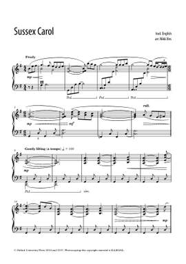 Iles, Nikki: Sussex Carol