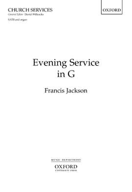 Jackson, Francis: Evening Service in G