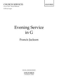Jackson, Francis: Evening Service in G
