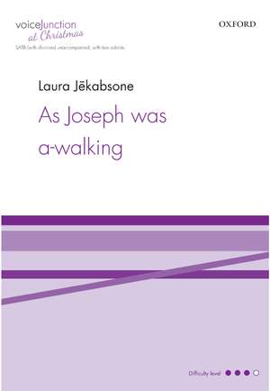 Jekabsone, Laura: As Joseph was a-walking