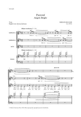 Kocsár, Miklós: Pastoral (Angels Bright)
