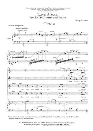Larsen, Libby: Clinging