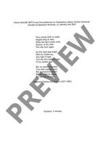 Jackson, Gabriel: Thou whose birth Product Image
