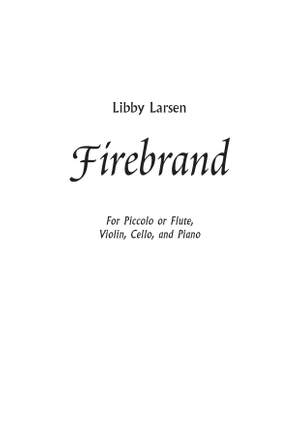 Larsen, Libby: Firebrand