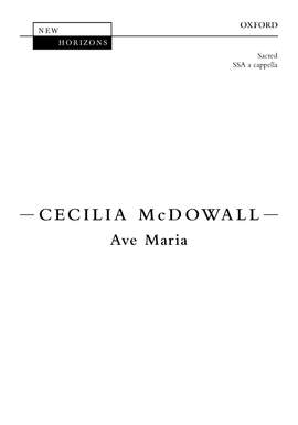 McDowall, Cecilia: Ave Maria