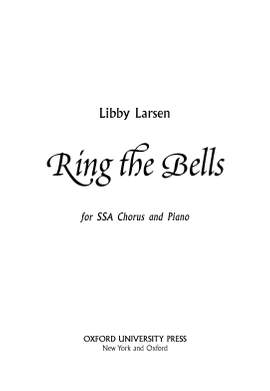 Larsen, Libby: Ring the bells