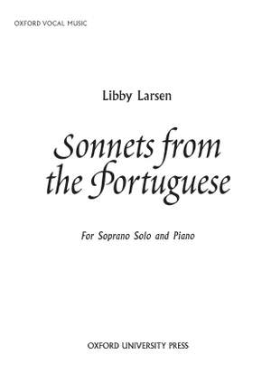 Larsen, Libby: Sonnets from the Portuguese