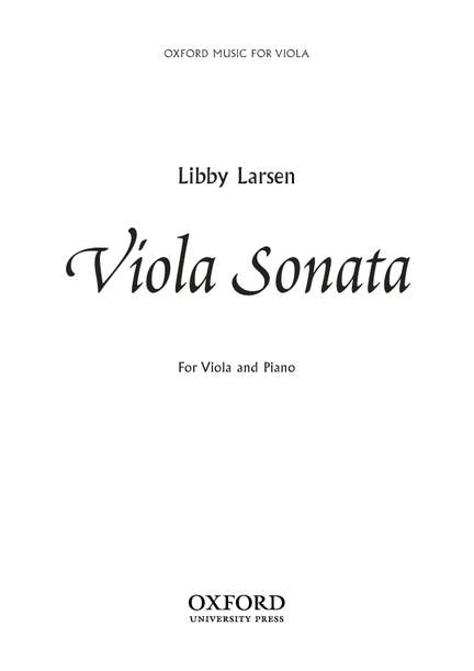 Larsen, Libby: Viola Sonata