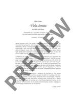 Larsen, Libby: Viola Sonata Product Image