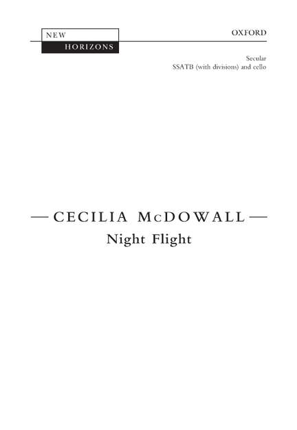 McDowall, Cecilia: Night Flight