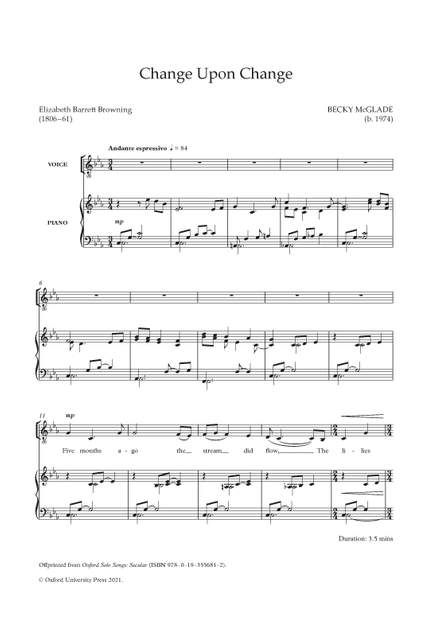 McGlade, Becky: Change Upon Change