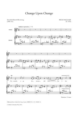 McGlade, Becky: Change Upon Change
