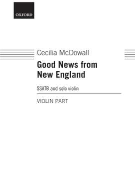 McDowall, Cecilia: Good News from New England