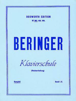 Beringer, O: Klavierschule Vol. I, II
