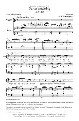 Murphy, Ryan: Dance and sing (Il est ne)
