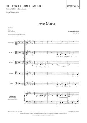 Parsons, Robert/Milsom, John: Ave Maria