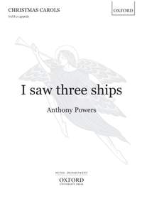 Powers, Anthony: I saw three ships