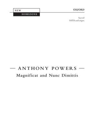 Powers, Anthony: Magnificat and Nunc Dimittis