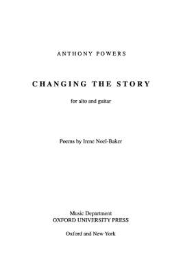 Powers, Anthony: Changing the story
