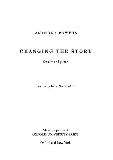 Powers, Anthony: Changing the story
