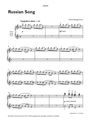 Neugasimov, Vitalij: Russian Song