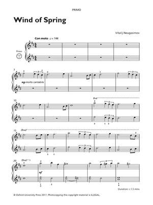 Neugasimov, Vitalij: Wind of Spring