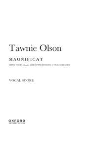 Olson, Tawnie: Magnificat