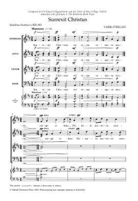 O'Regan, Tarik: Surrexit Christus