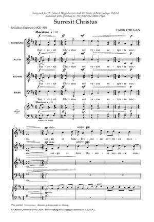 O'Regan, Tarik: Surrexit Christus