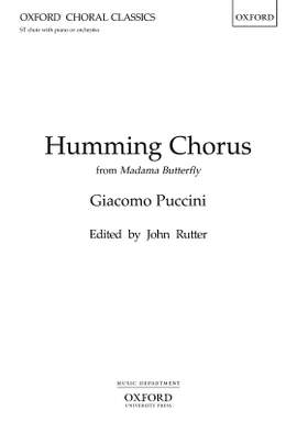 Puccini, Giacomo/Rutter, John: Humming Chorus from Madama Butterfly