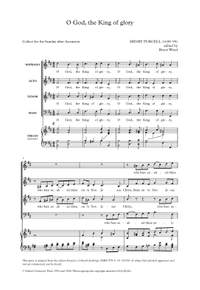 Purcell, Henry and Wood, Bruce: O God, the King of glory