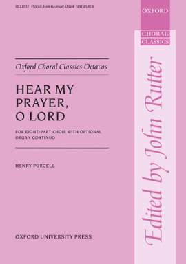 Purcell, Henry/Rutter, John: Hear my prayer