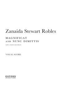 Robles, Zanaida Stewart: Magnificat and Nunc Dimittis